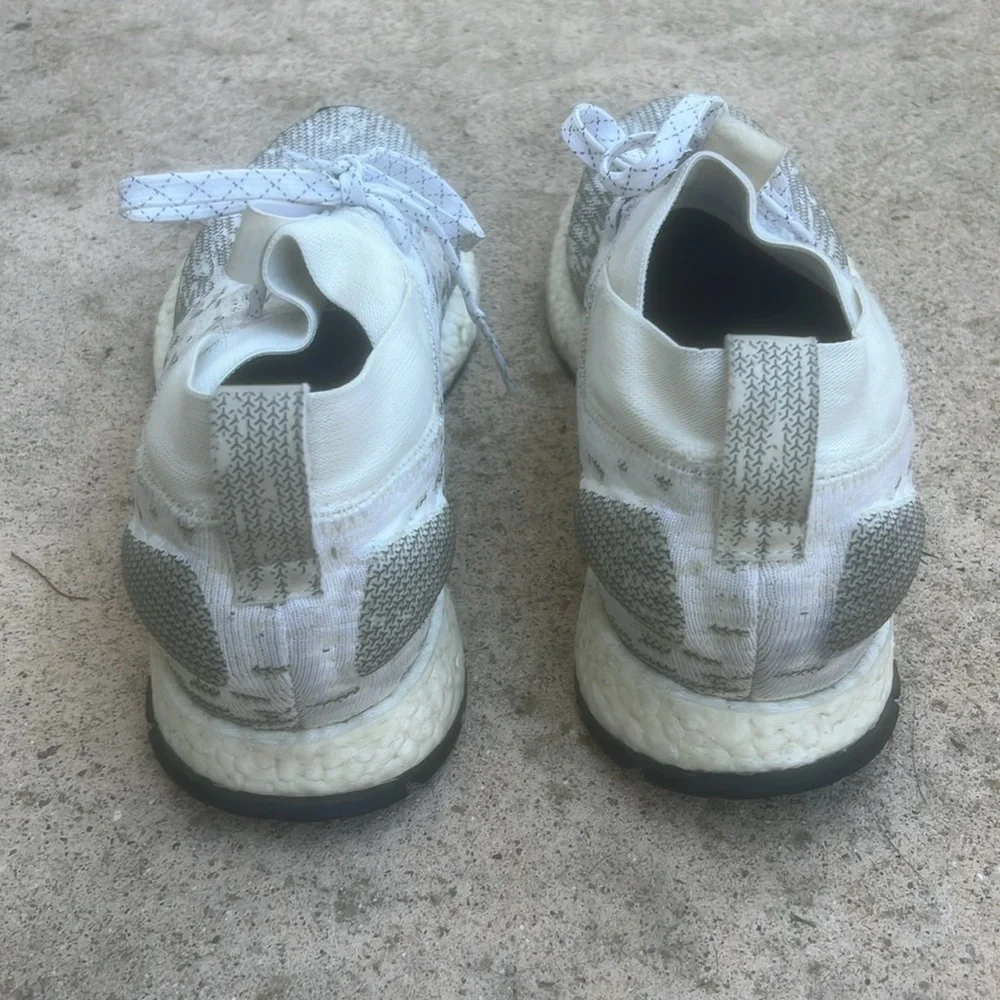 Adidas PureBoost RBL 'Raw White Grey' Men's Sneakers Size 10.5